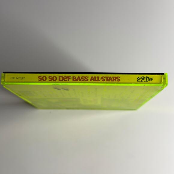 So So Def Bass All-Stars CD 1996 Columbia Records Hip Hop Miami Bass Compilation - Picture 3 of 9